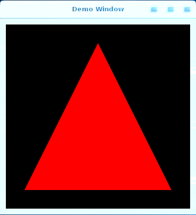 GTK3 - Triangle